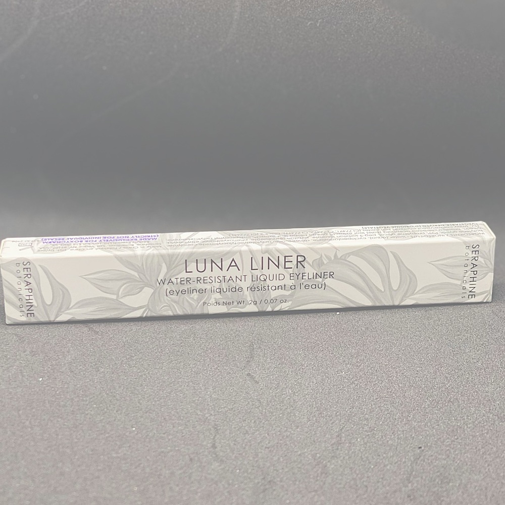 NIB - Seraphine Botanicals: “Luna Liner” Water Resistant Liquid Eyeliner (black)